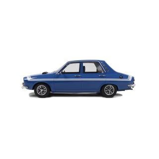 Renault 12 Gordini Blue 418 1972 OttO mobile 1:12 Resinemodell (Türen, Motorhaube... nicht zu öffnen!)